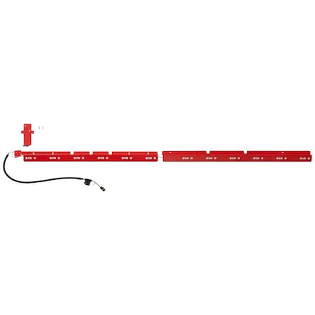Weather Guard TOOL BOX ACCESSORIES For Weather Guard Long LoSide Type Tool Box 600 Lumen LED Red Powder Coated PS8102